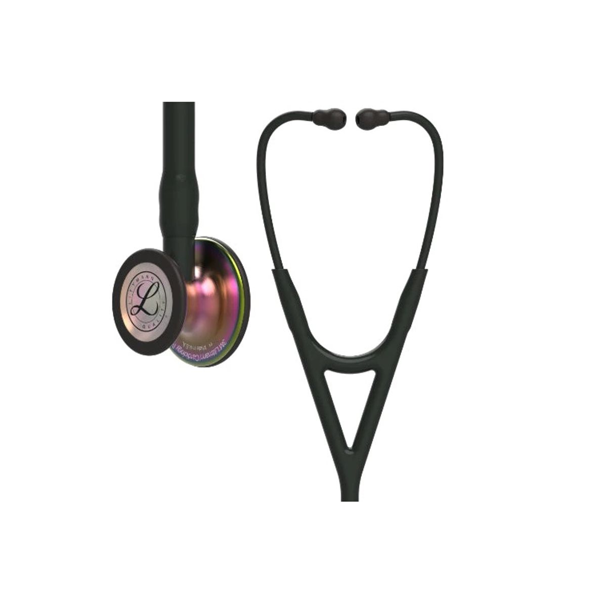 3M - Fonendoscopio Littmann Cardiology IV Negro Arcoiris 6165