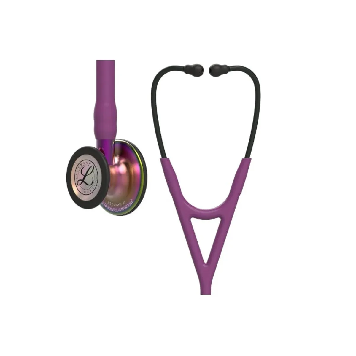3M - Fonendoscopio Littmann Cardiology IV Ciruela Arcoiris 6205