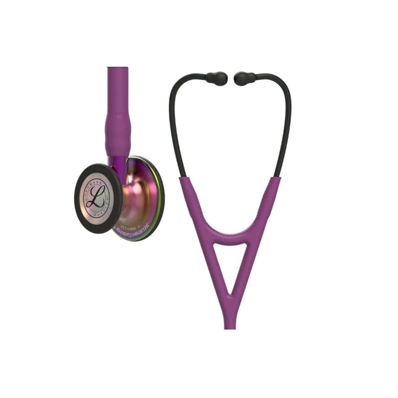 3M - Fonendoscopio Littmann Cardiology IV Ciruela Arcoiris 6205