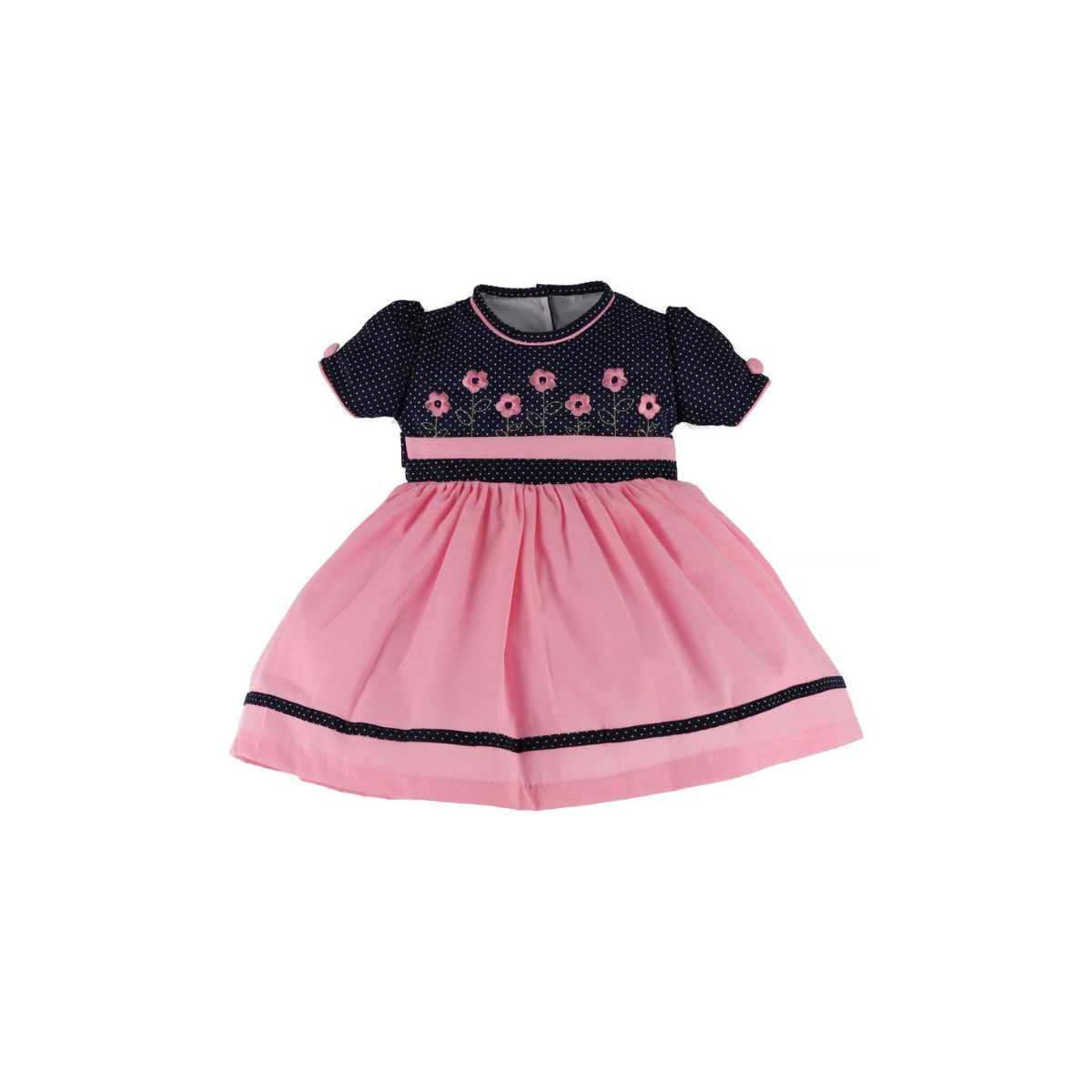 ENCANTO - Vestido Bebé Niña Forrado Algodón  Alta Costura Fernanda