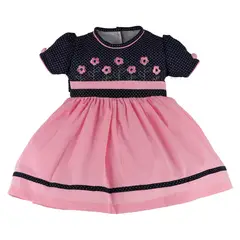 ENCANTO - Vestido Algodón Bebé Niña Bordado ALTA COSTURA Fernanda