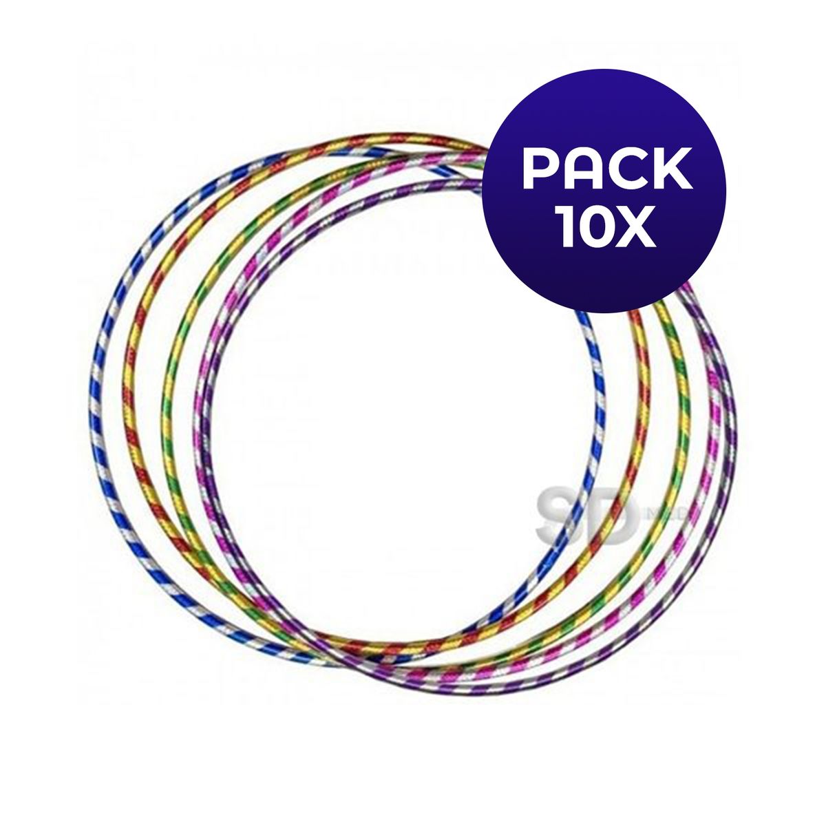 SDFIT - Hula Hula 80 cm Laser Plaster MK-HL80L - Pack de 10x