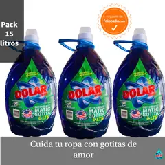 DOLARCORP - Detergente Dolar Gotita Blue 15 litros
