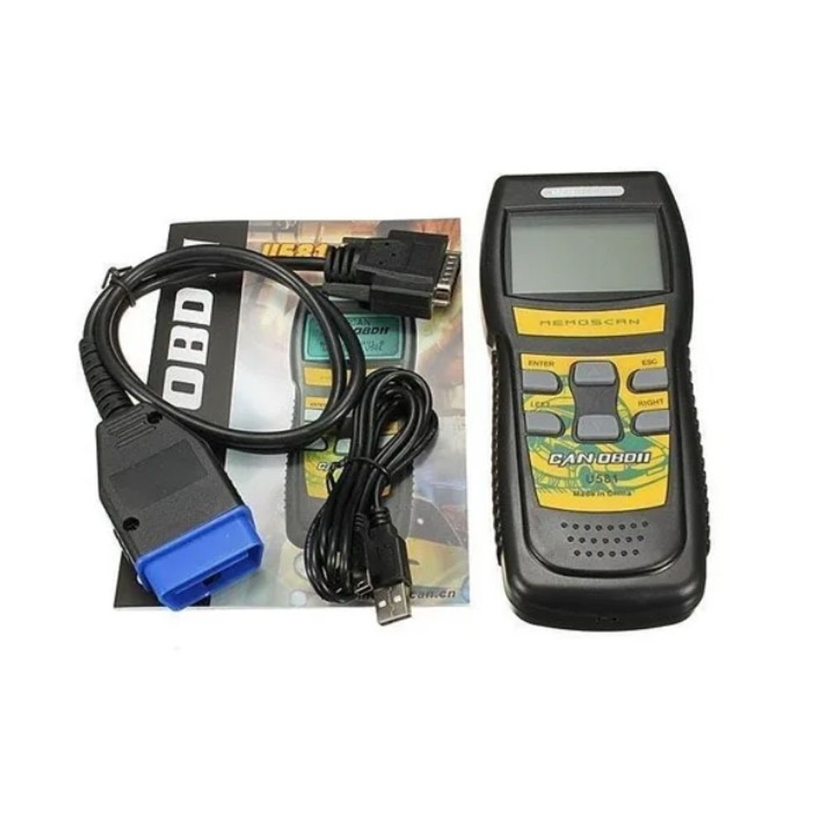 OFERTABKN - Scanner Automotriz Super Can Multimarca Obdii Memoscan U581