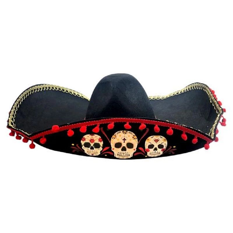 COTILLON ACTIVARTE - Gorro Sombrero Mexicano Catrina Calaveras Cotillón Activarte