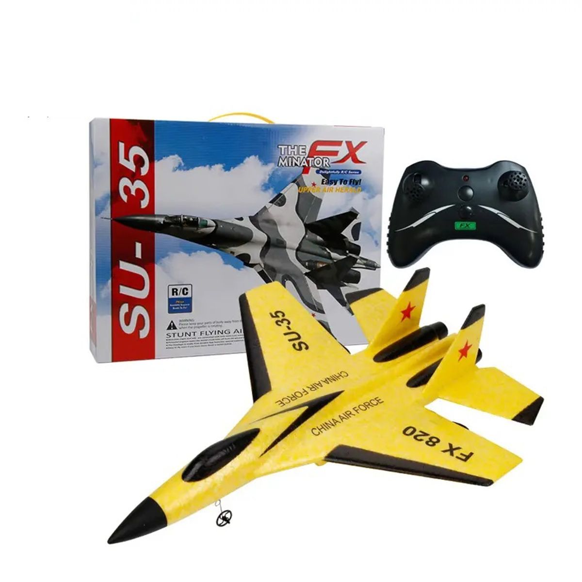 STARTECHOFFICE - Avión FX 620 Avión Acrobático a Control Remoto 150 mAh 2.4GHz Ultra Resistente Espuma EPP