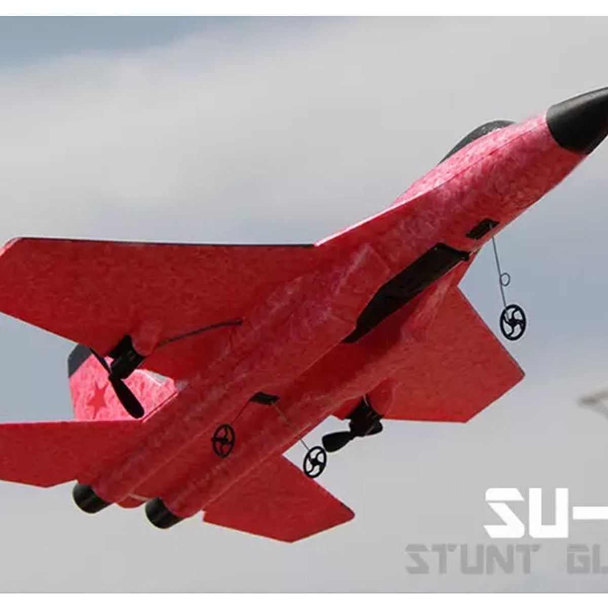 STARTECHOFFICE - Avión Acrobático Control Remoto Material EPP Resistente 24GHz 15min 150mAh Espuma EPP