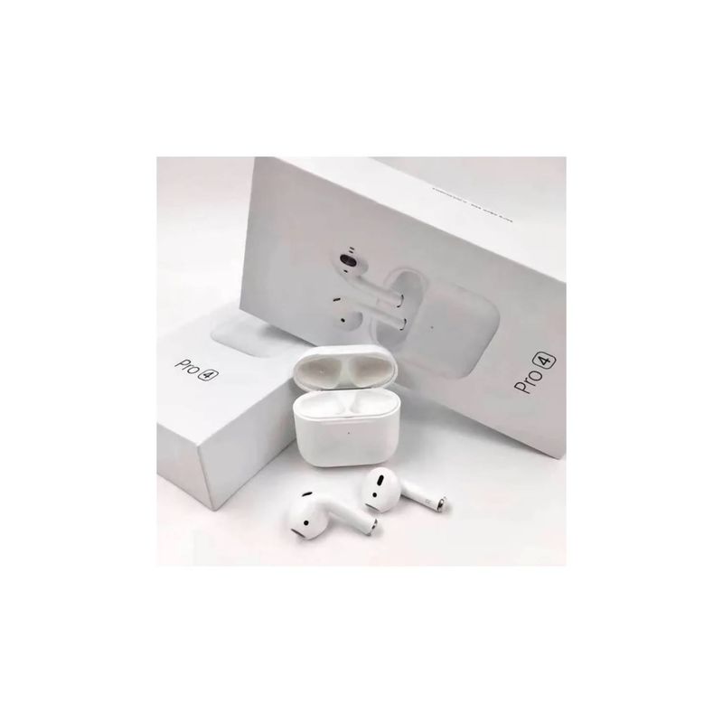 GENERICO - Audífonos Bluetooth Inalámbrico AiPod Pro4 Blanco