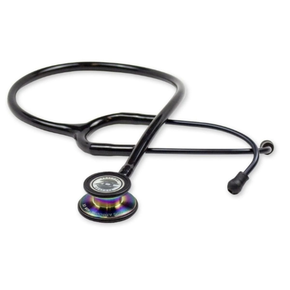 ADC - Fonendoscopio Adc Adulto Adscope 608 Tactical Negro Arcoiris