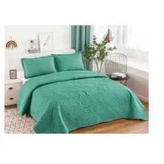 GENERICO - Cubrecama Quilt Verano 2Plazas Verde