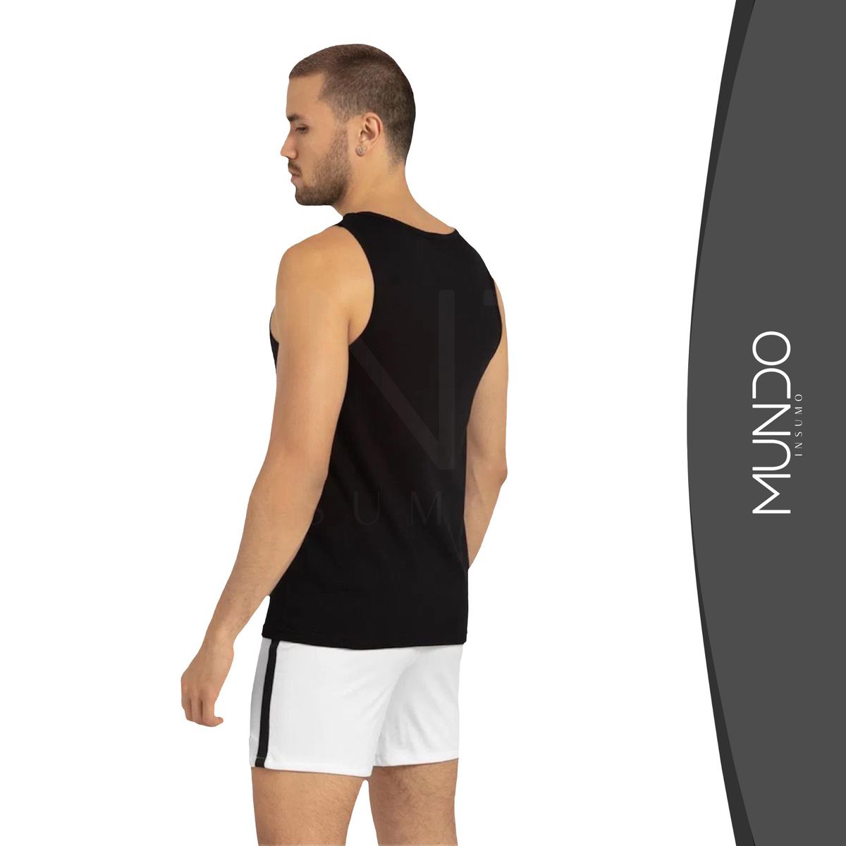 MUNDO INSUMO - Polera Tank Top De Hombre Sin Mangas varios Colores