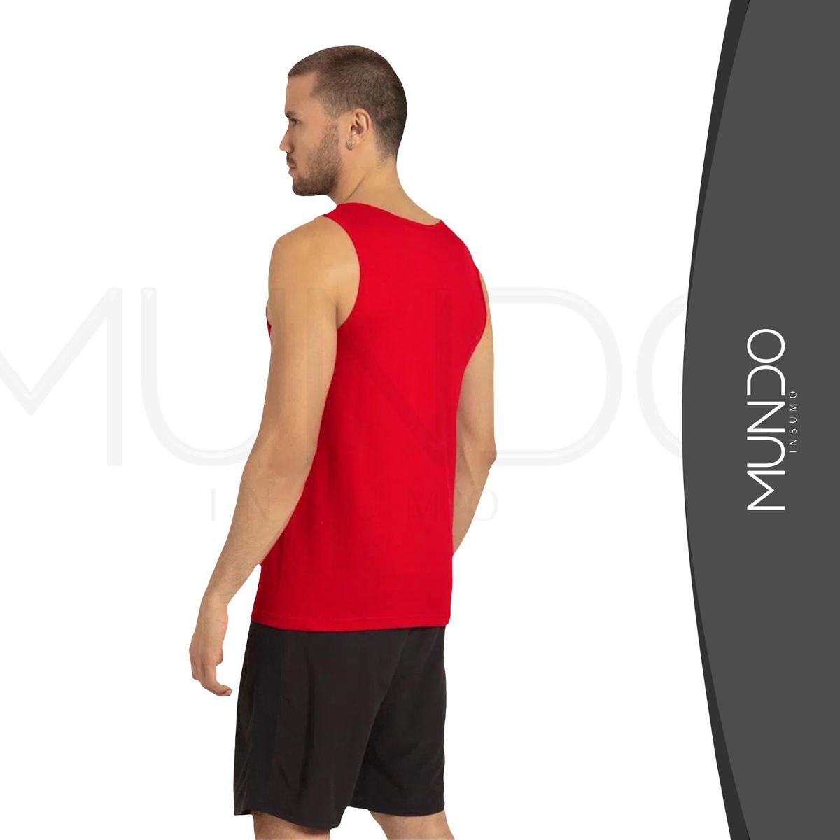 MUNDO INSUMO - Polera Tank Top De Hombre Sin Mangas varios Colores