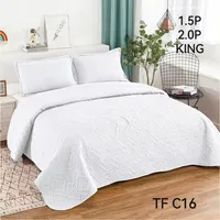 Cobertor Quilts de Verano 2 plazas Blanco