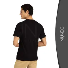 MUNDO INSUMO - Polera Cuello V 100 Algodón De Hombre Varios Colores
