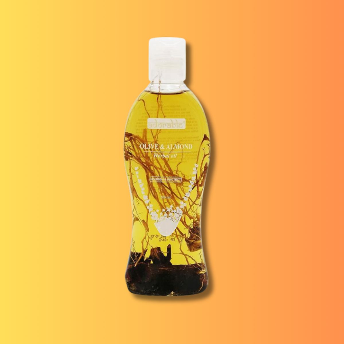 ADORABLE - Aceite Capilar Adorable - Oliva & Alemdra 200 ml Nutre y Protege