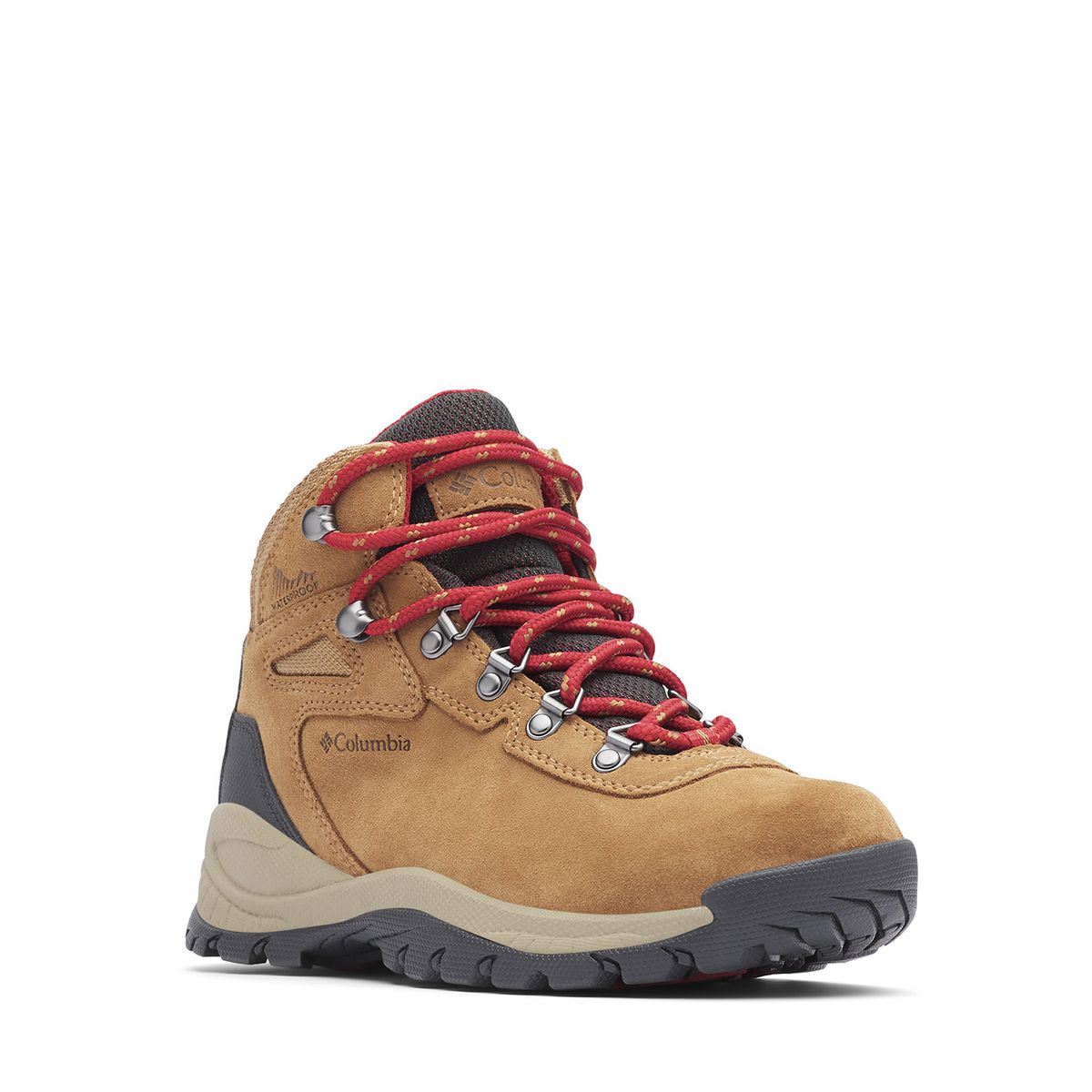 COLUMBIA - Bototo Mujer Newton Ridge Water Cuero Café COLUMBIA