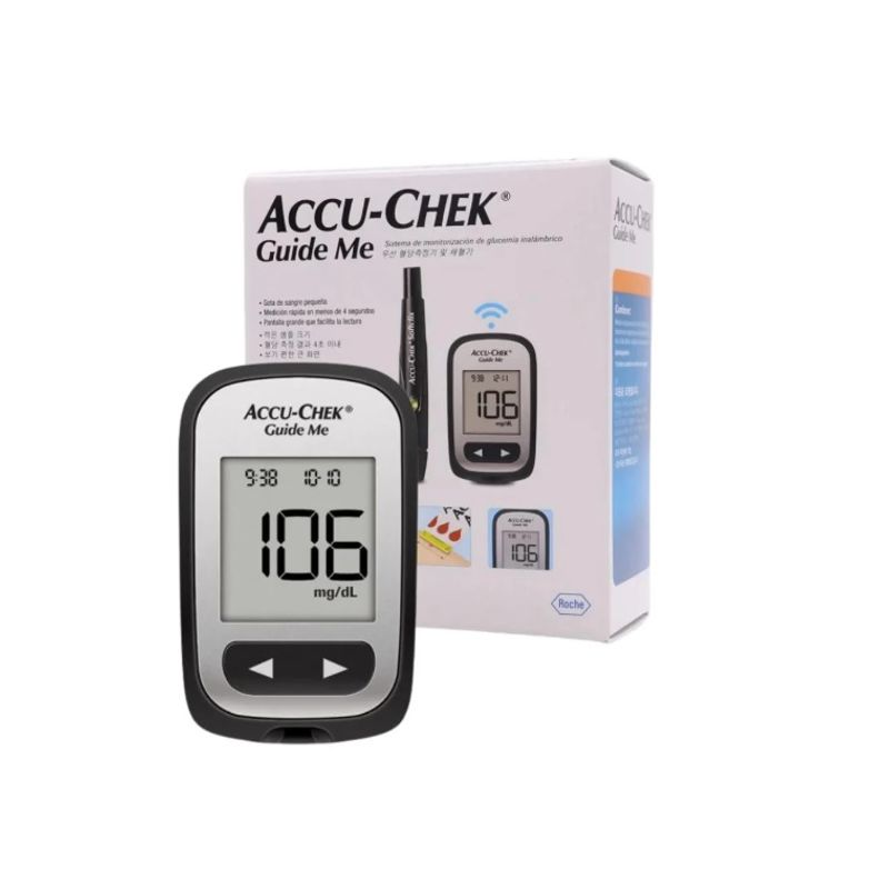 ROCHE - Glucómetro - Medidor de Glucosa Accu-Chek® Guide Me