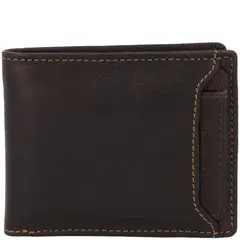 HUSH PUPPIES - Billetera Cuero Hombre Th Ventana Café