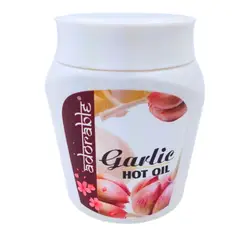 ADORABLE - Tratamiento Capilar Hot Oil Ajo 500 ml - Turquesa