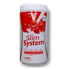 SCIENTIFIC BODY - Slim System Milkshake Frutilla 440g -