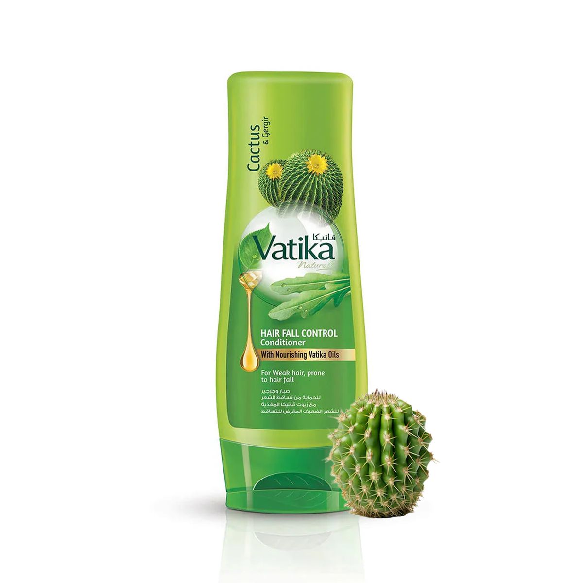 VATIKA NATURALS - Acondicionador Vatika Cactus 400 ml - Turquesa