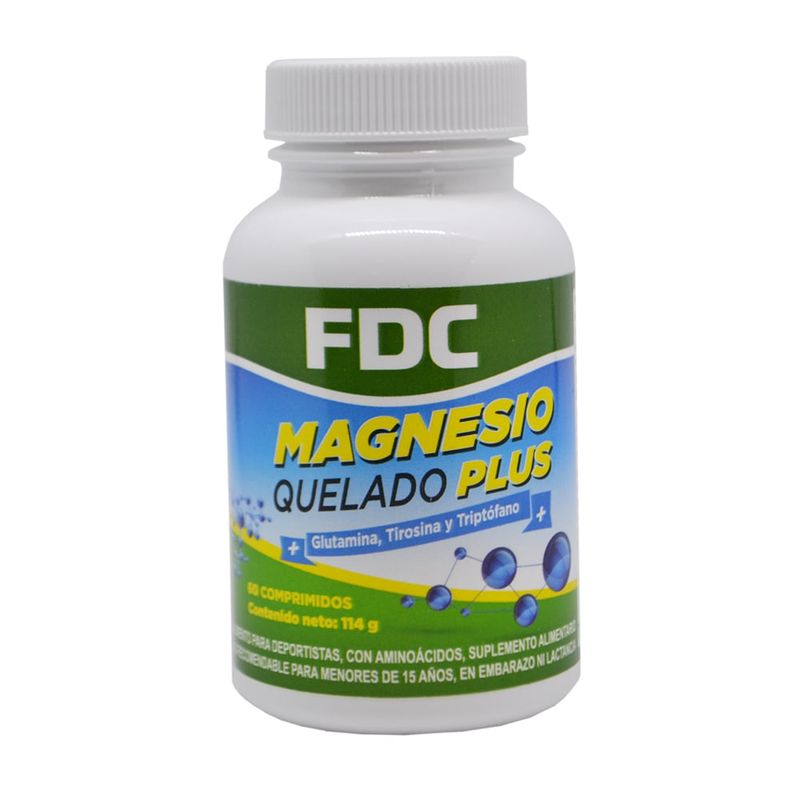 FDC - Magnesio quelado plus x 60 comprimidos.-