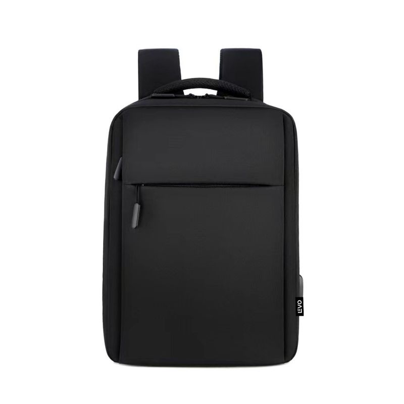 LEVO - Mochila para Notebook con Puerto USB 15" Negra Levo