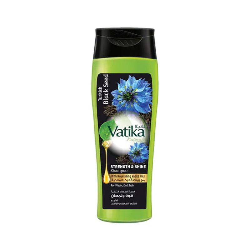 VATIKA NATURALS - Shampoo Vatika - Semilla Negra 400 ml