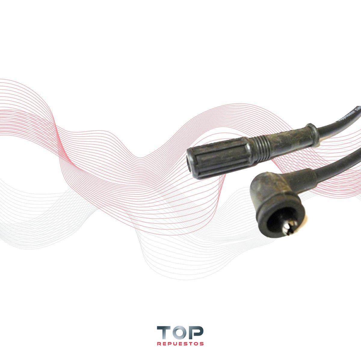 Cables de Bujia Fiat Fiorino 1.3 8 Val 146a5000 93/96, marca GENERICO - Foto 2