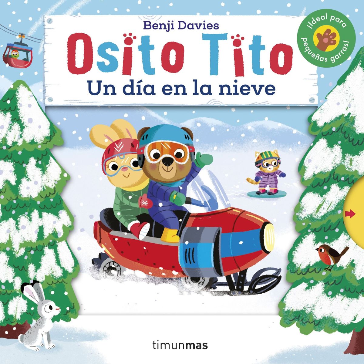 TOP10BOOKS - Libro OSITO TITO - UN DIA EN LA NIEVE