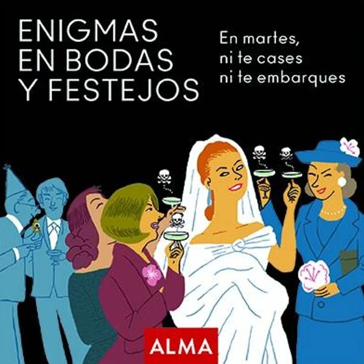 TOP10BOOKS - LIBRO Enigmas En Bodas Y Festejos - Cuadrados Criminales