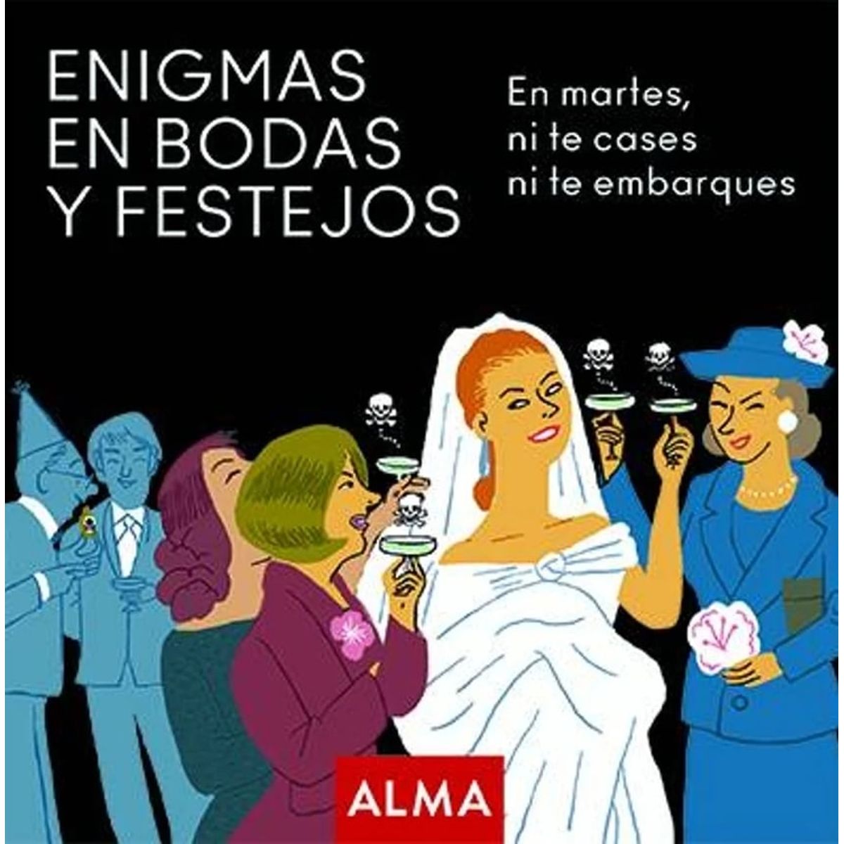 TOP10BOOKS - LIBRO Enigmas En Bodas Y Festejos - Cuadrados Criminales