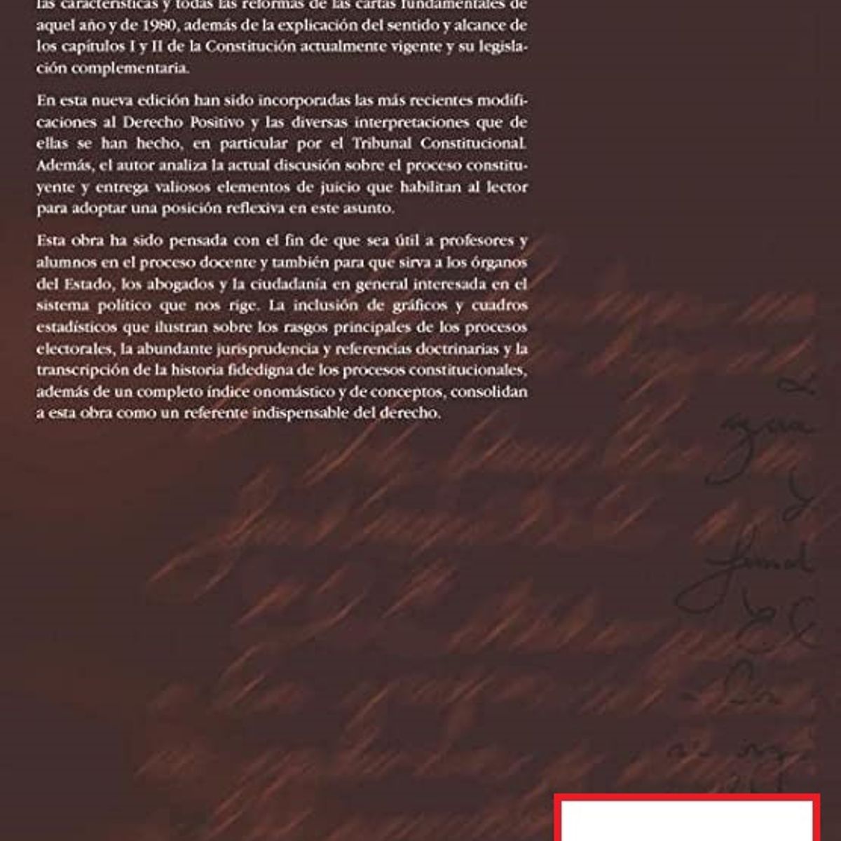 TOP10BOOKS - LIBRO Derecho Constitucional Chileno Tomo I