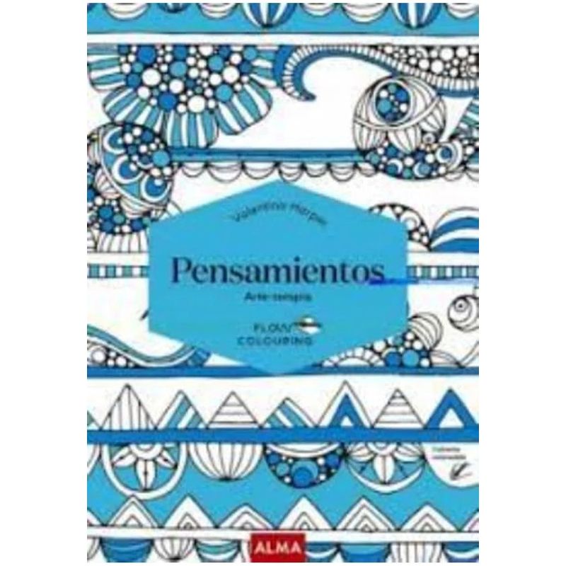 TOP10BOOKS - Libro PENSAMIENTOS - FLOW COLOURING