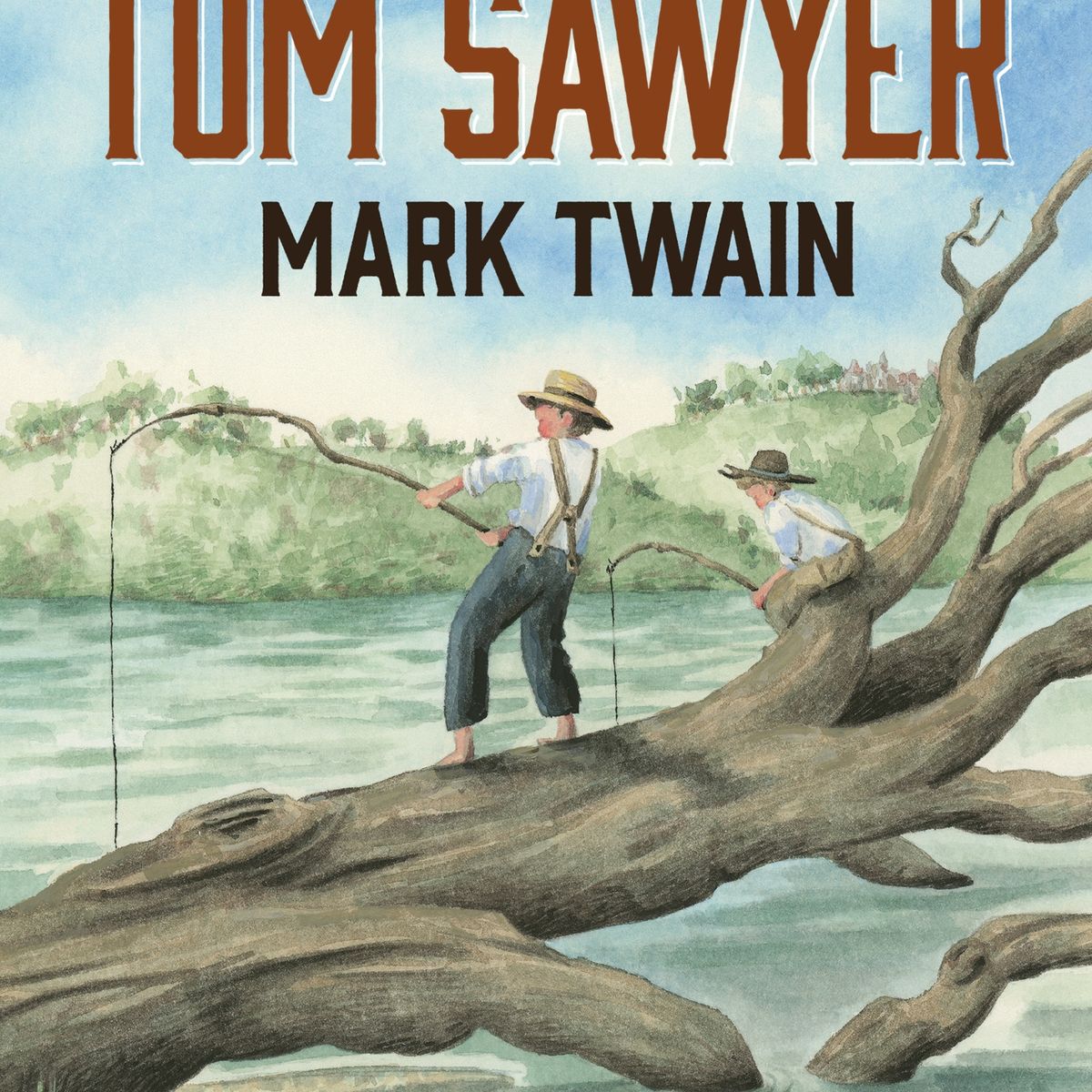 TOP10BOOKS - LIBRO Las Aventuras De Tom Sawyer Ilustrado
