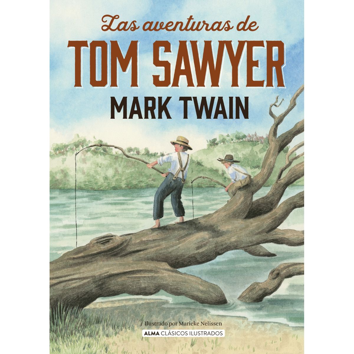 TOP10BOOKS - LIBRO Las Aventuras De Tom Sawyer Ilustrado