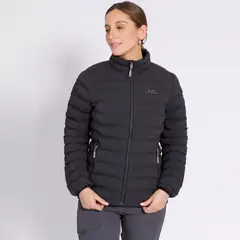 KANNU - Parka Termosellada Mujer Negro