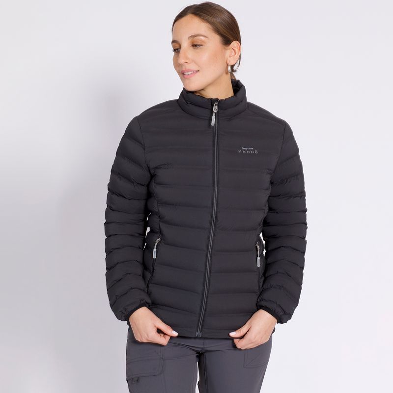 KANNU - Parka Deportiva Termosellada Kannu Mujer Negro
