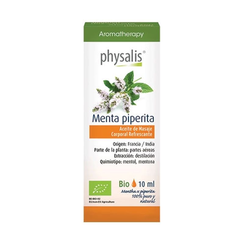 Physalis - Aromaterapia Aceite Esencial Menta Piperita Orgánico 10 mL