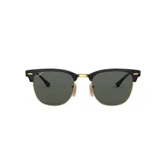RAY BAN - Lentes de Sol Clubmaster Metal Negro Polarizados