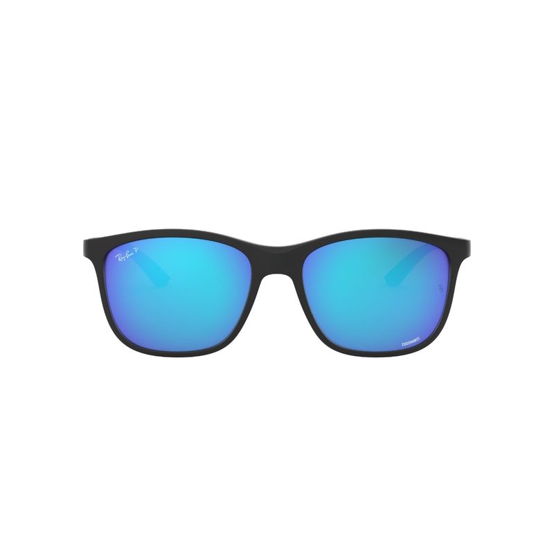 RAY BAN - Lentes de Sol Chromance Azul Espejado Polarizados