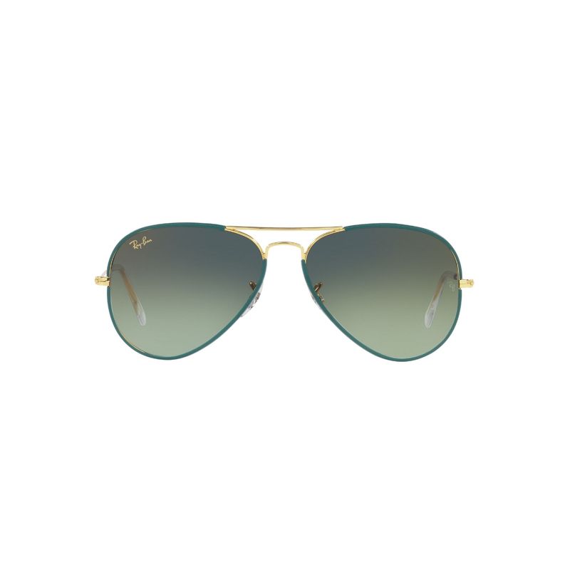 RAY BAN - Lentes de Sol Aviator Full Color Verde Degradé