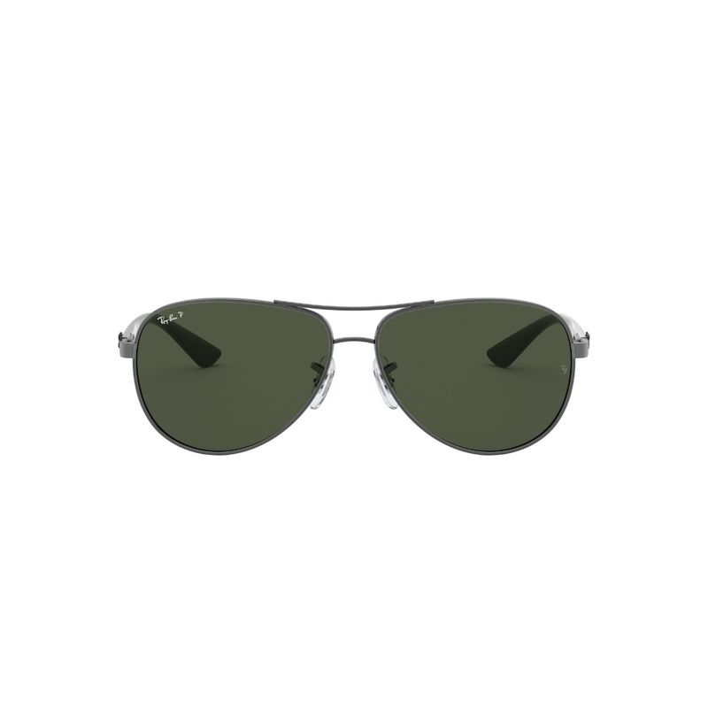 RAY BAN - Lentes de Sol Carbon Fibre Verde Polarizados