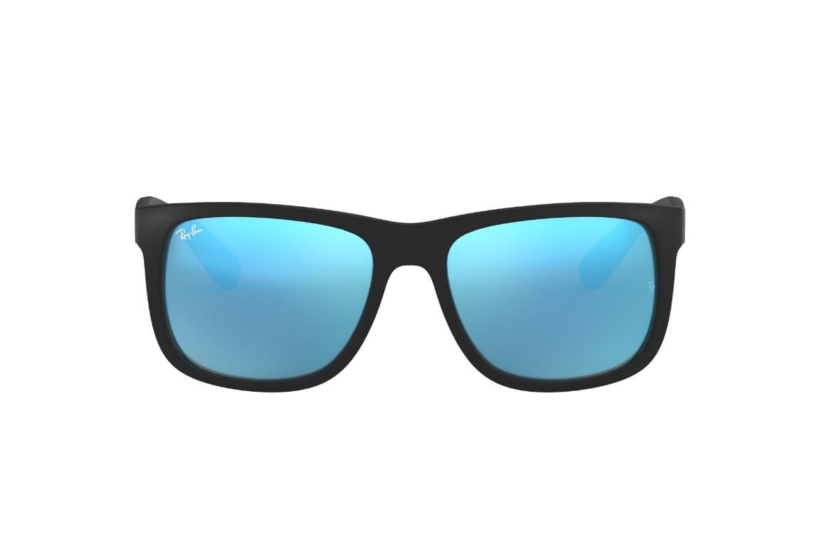 Lentes de Sol Justin Negro Espejados Ray-Ban Negro S