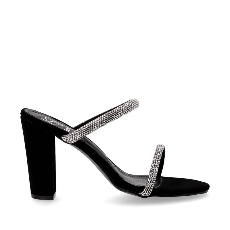 GOTTA - Sandalia Mujer Taco Negra 36124