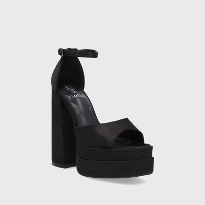 Imagen 2 del producto Sandalia Plataforma Negra Mujer 25911