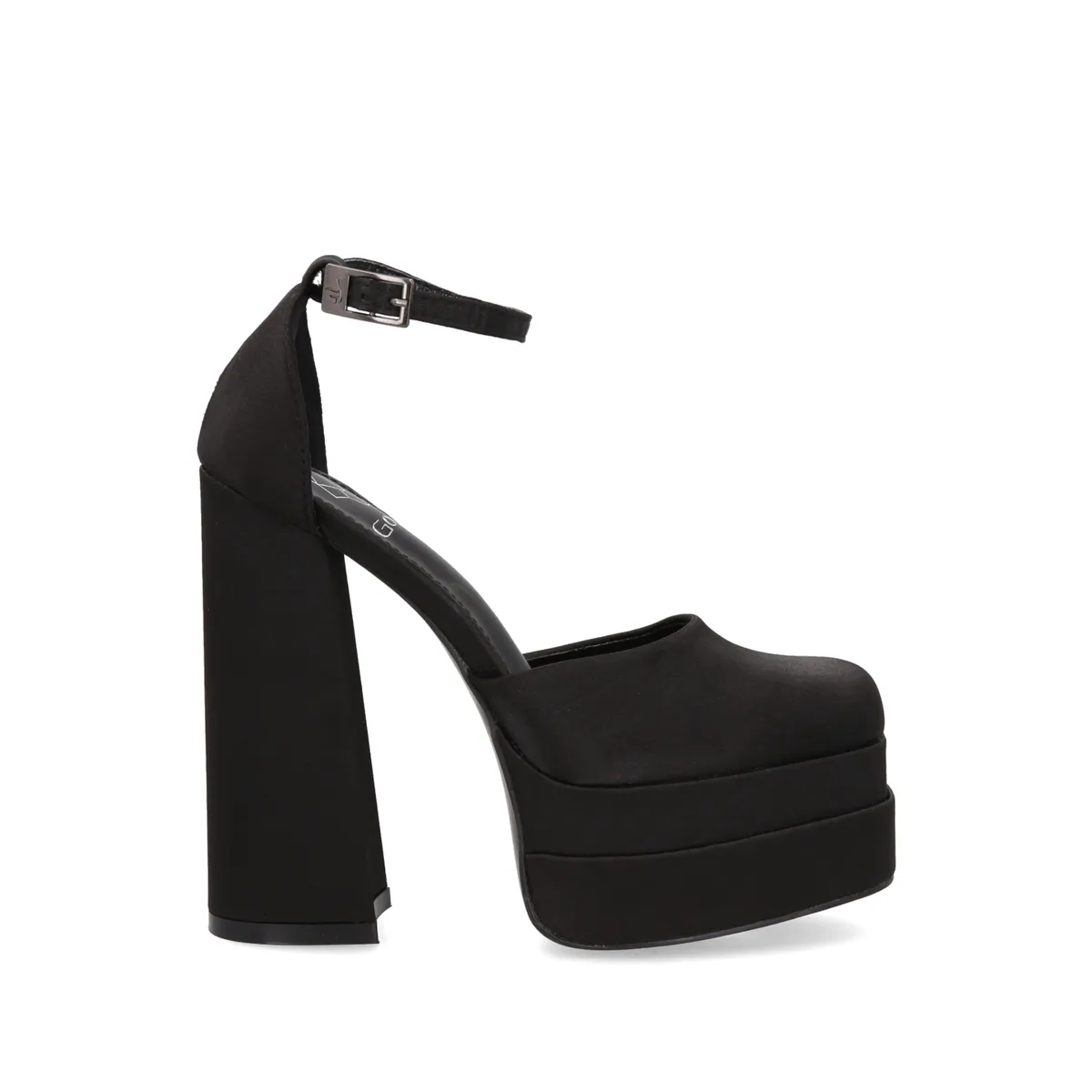 GOTTA - Sandalia Mujer Plataforma Negra 25910