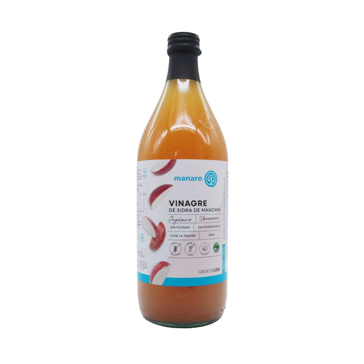 MANARE - Vinagre de Manzana Orgánico 1000 mL
