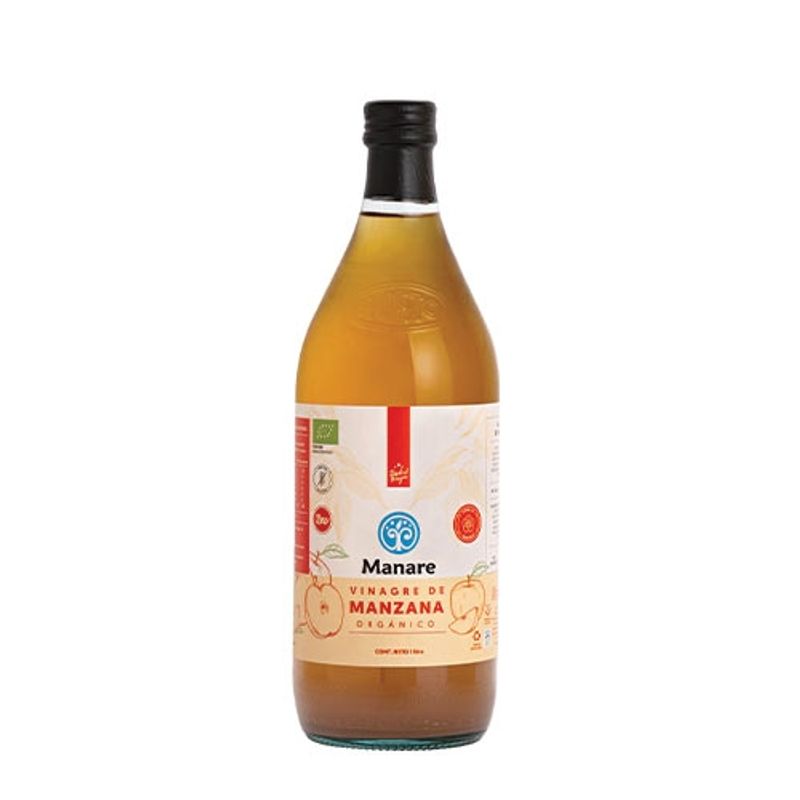 MANARE - Vinagre de Manzana Orgánico 1000 mL