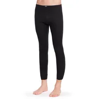 Calzoncillo Largo Termico Tejido Panal Negro